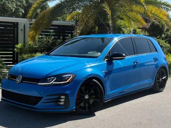 VOLKSWAGEN GOLF GTI 2019 3VW6T7AU8KM013362 image